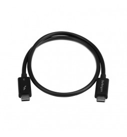 StarTech.com - Cable de 0,5m Thunderbolt 3 USB-C (40Gbps) - Compatible con Thunderbolt y USB - Imagen 3