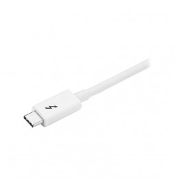 StarTech.com - Cable de 2m Thunderbolt 3 Blanco - Cable Compatible con USB-C y DisplayPort - USB Tipo C - Imagen 6