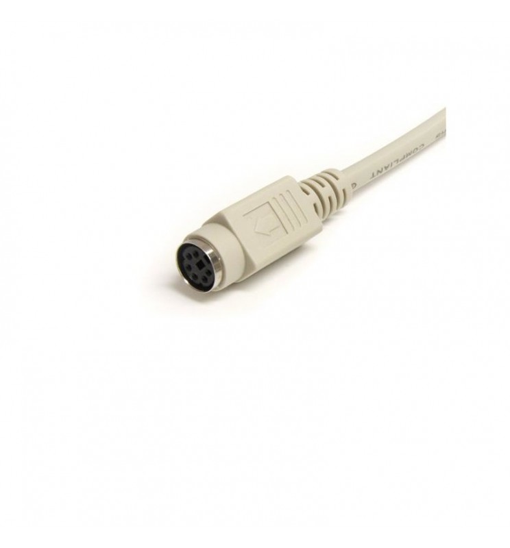 StarTech.com - 6 ft. PS/2 Keyboard/Mouse Extension Cable cable ps/2 1,83 m Beige - Imagen 1