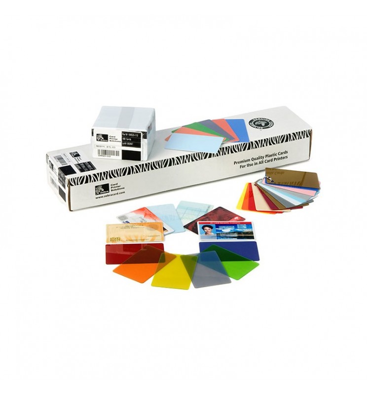 Zebra - Premier Colour PVC tarjeta de visita 500 pieza(s) - 104523-134 - Imagen 1