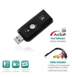 Ewent - EW3707 dispositivo para capturar video USB 2.0 - Imagen 1