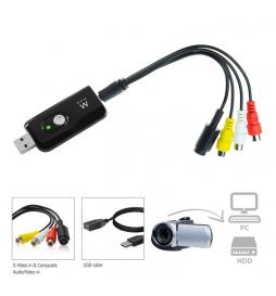 Ewent - EW3707 dispositivo para capturar video USB 2.0 - Imagen 4