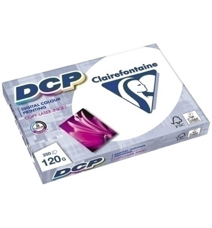 PAPEL A4 CLAIREFONTAINE DCP 120g 250h - Imagen 1