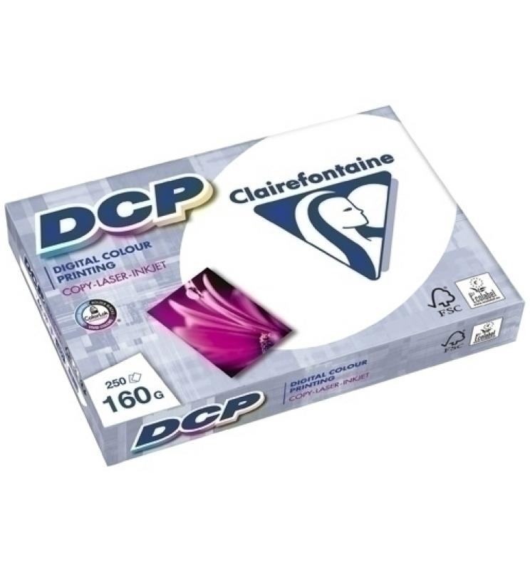 PAPEL A4 CLAIREFONTAINE DCP 160g 250h - Imagen 1