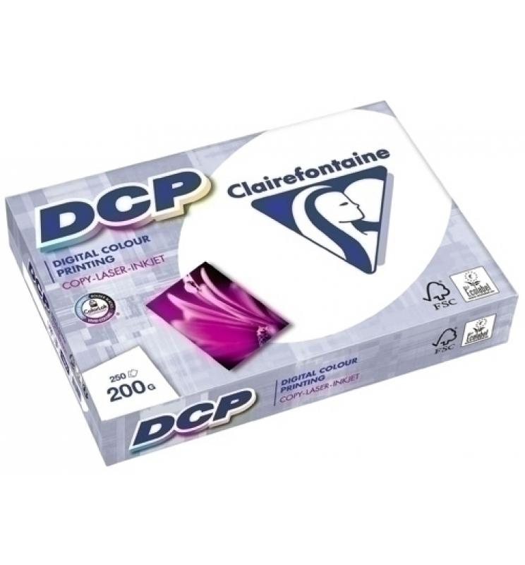 PAPEL A3 CLAIREFONTAINE DCP 200g 250h - Imagen 1