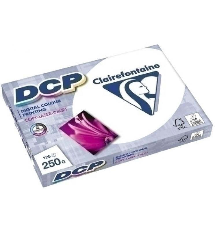 PAPEL A4 CLAIREFONTAINE DCP 250g 125h - Imagen 1