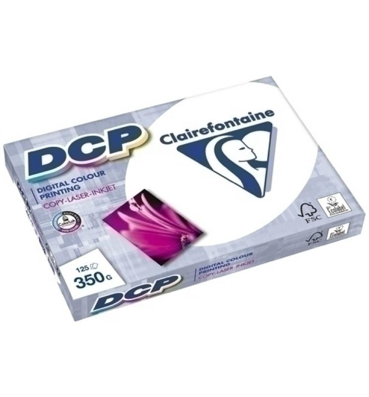 PAPEL A4 CLAIREFONTAINE DCP 350g 125h - Imagen 1