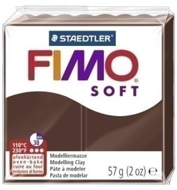 PASTA MODELAR FIMO SOFT CHOCOLATE 57 GR. - Imagen 1