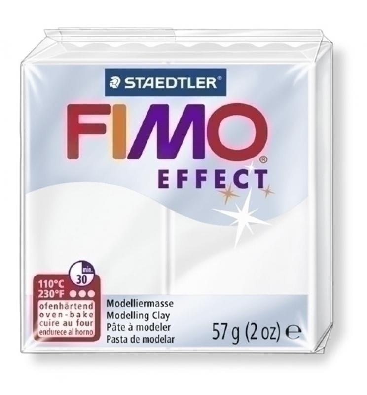 PASTA MODELAR FIMO EFFECT TRANSLUCIDO 57 GR. - Imagen 1