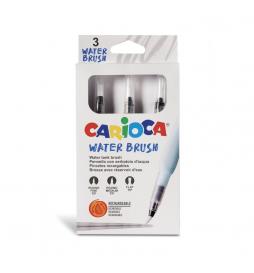 Carioca - Pinceles Recargables Water Brush - 3 Uds - Imagen 3