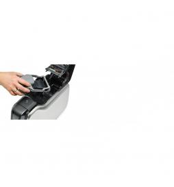 Zebra - ZC300 impresora de tarjeta plástica Pintar por sublimación/Transferencia térmica Color 300 x 300 DPI - ZC32-000W000EM00 