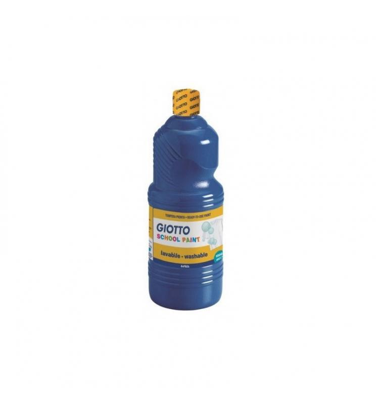 Giotto - F535317 tempera 500 ml Botella Azul - Imagen 1