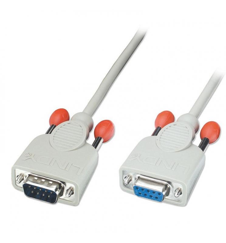 Lindy - 31520 cable de serie Gris 3 m - Imagen 1