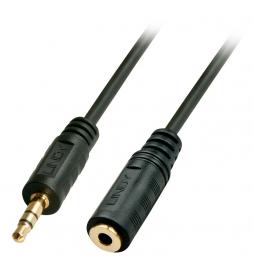 Lindy - 35654 cable de audio 5 m 3,5mm Negro - Imagen 2