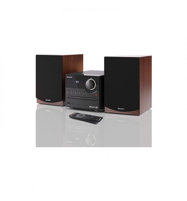 Sharp - XL-B512(BR) sistema de audio para el hogar Microcadena de música para uso doméstico 45 W Marrón