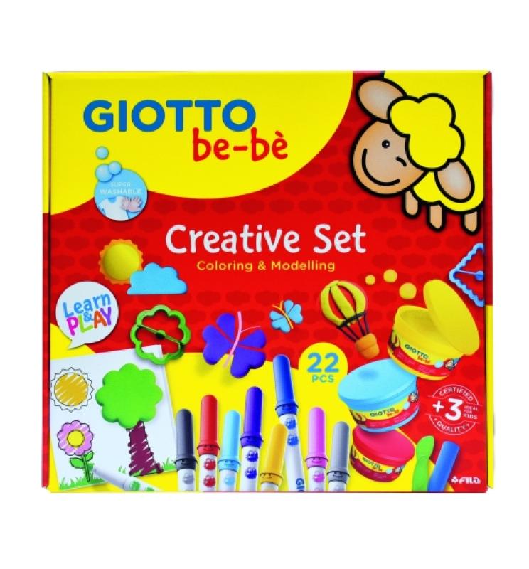 PASTA GIOTTO BEBE CREATIVE SET
1x 100g Giotto be-be Pasta para Jugar Rojo
1x 100g Giotto be-be Pasta para Jugar Amarillo
1x 100g