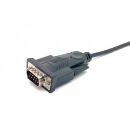Equip - 133391 cable de serie Negro 1,5 m USB tipo A DB-9