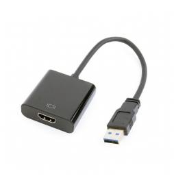 Gembird - A-USB3-HDMI-02 Adaptador gráfico USB 1920 x 1080 Pixeles Negro