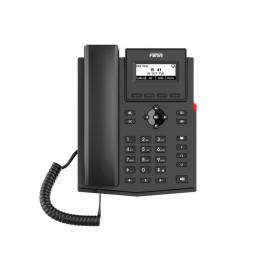Fanvil - X301P teléfono IP Negro 2 líneas LCD