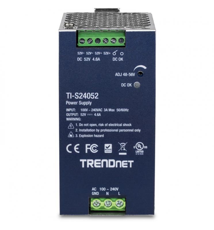 Trendnet - TI-S24052 componente de interruptor de red Sistema de alimentación