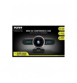 Port Designs - 902003 cámara de videoconferencia 8,29 MP Negro 3840 x 2160 Pixeles 30 pps CMOS