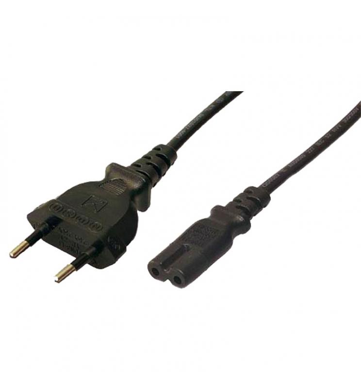 LogiLink - CP092 cable de transmisión Negro 1,8 m Enchufe tipo C C8 acoplador
