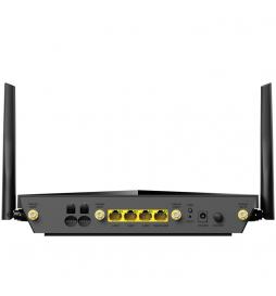 Cudy - P5 router inalámbrico Gigabit Ethernet Doble banda (2,4 GHz / 5 GHz) 5G Negro