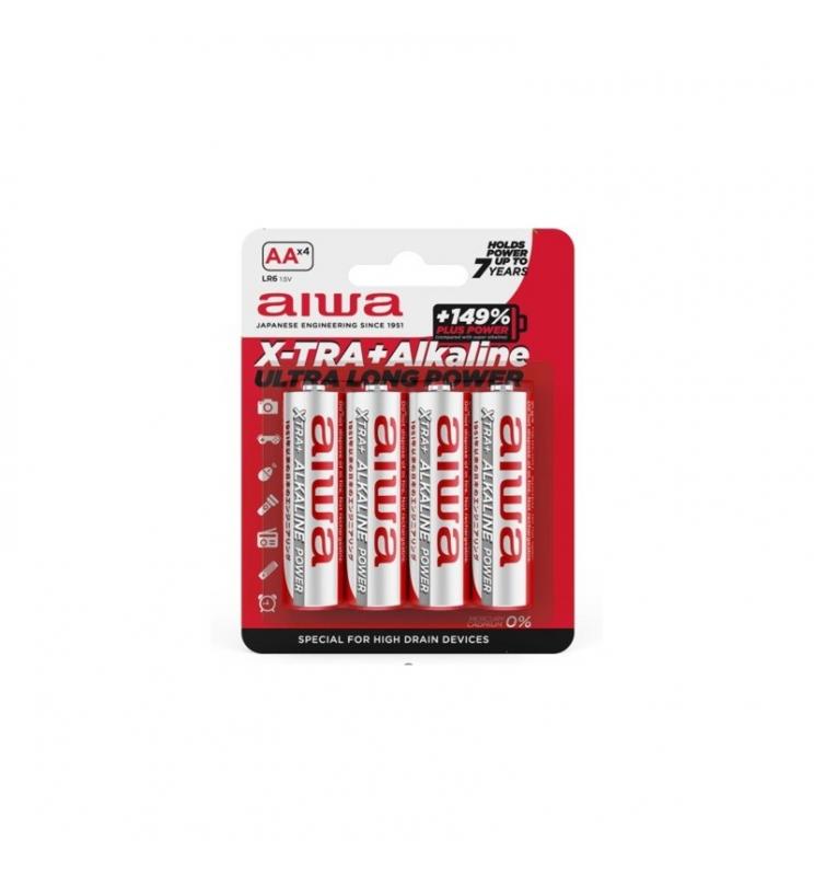 Aiwa - X-TRA+ Batería de un solo uso AA, LR06 Alcalino