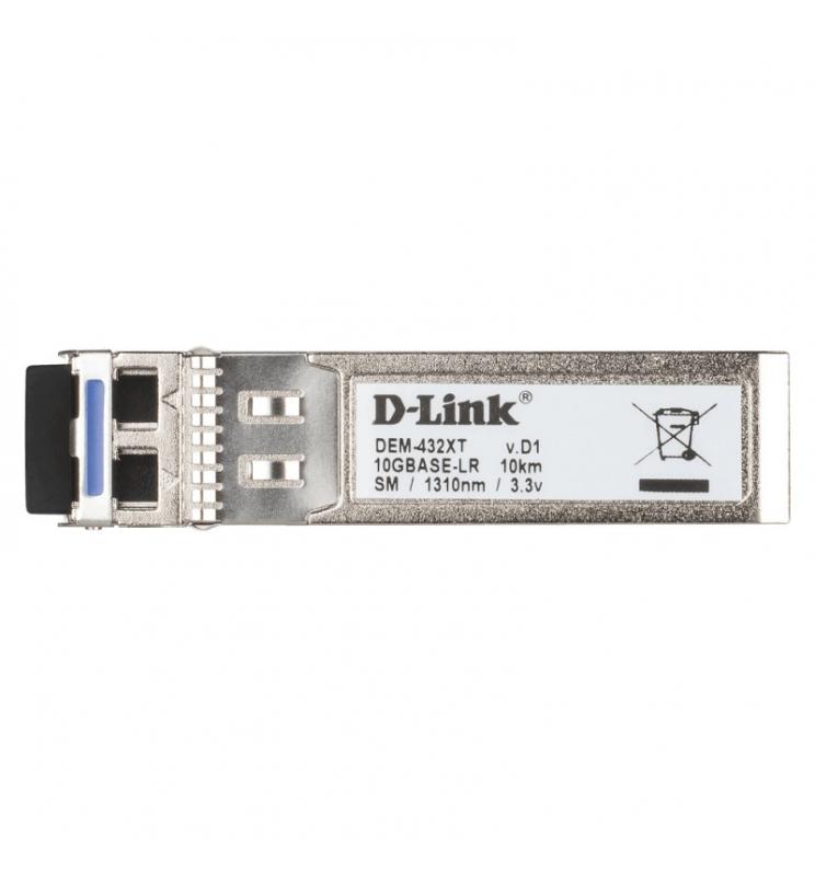 D-Link - DEM-432XT red modulo transceptor Fibra óptica 10000 Mbit/s SFP+ 1310 nm - DEM-432XT/10