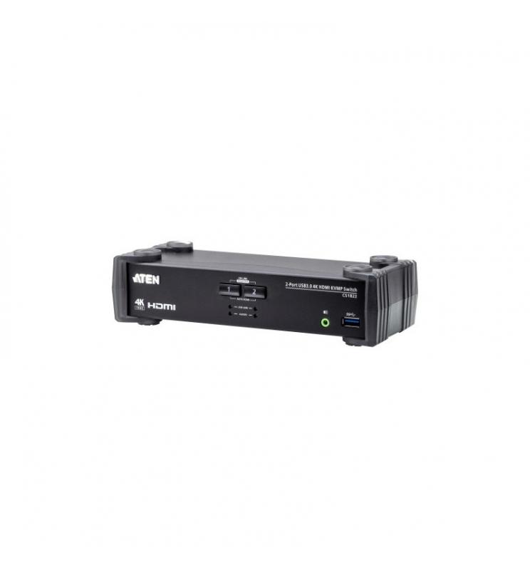 ATEN - Switch KVMP™ HDMI 4K USB 3.0 de 2 puertos