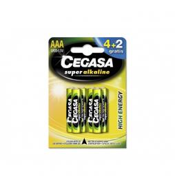 Cegasa - 325887 pila doméstica Batería de un solo uso AAA Alcalino