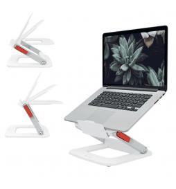Leitz - Ergo Multi-Winkel-Laptopständer Soporte para ordenador portátil Blanco 38,1 cm (15")