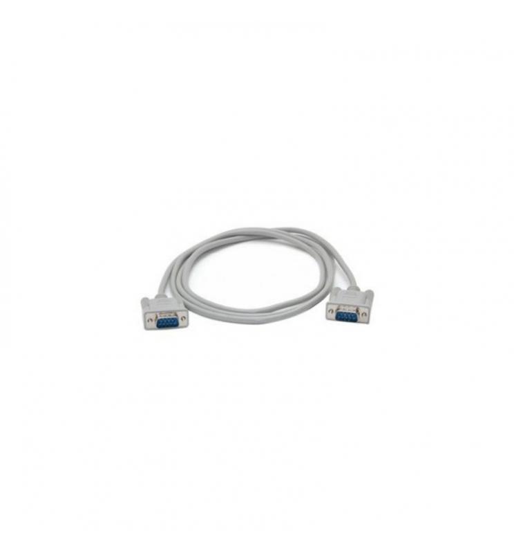 Zebra - SERIAL INTERFACE CABLE 6IN (DB-9 TO DB-9) cable de serie Gris 1,8 m