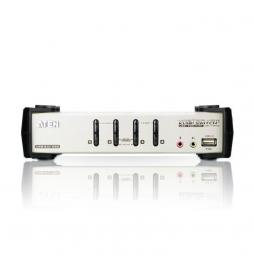ATEN - Switch KVMP™ VGA/Audio PS/2-USB de 4 puertos con OSD