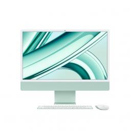 Apple - iMac Apple M M3 59,7 cm (23.5") 4480 x 2520 Pixeles 8 GB 512 GB SSD PC todo en uno macOS Sonoma Wi-Fi 6E (802.11ax) Verd