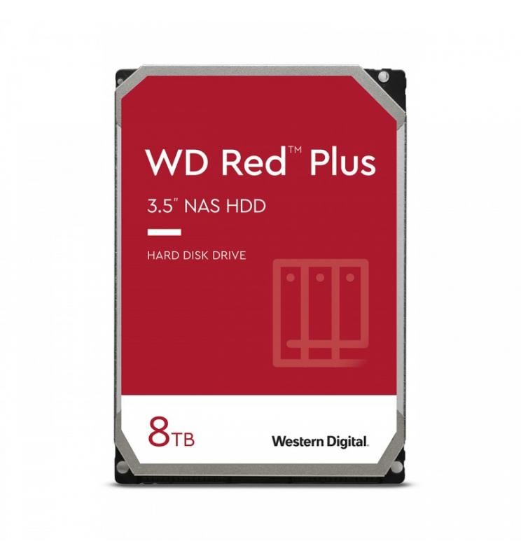 Western Digital - Red Plus 3.5" 8 TB Serial ATA III - WD80EFPX