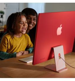 Apple - iMac Apple M M3 59,7 cm (23.5") 4480 x 2520 Pixeles 8 GB 512 GB SSD PC todo en uno macOS Sonoma Wi-Fi 6E (802.11ax) Rosa