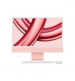 Apple - iMac Apple M M3 59,7 cm (23.5") 4480 x 2520 Pixeles 8 GB 256 GB SSD PC todo en uno macOS Sonoma Wi-Fi 6E (802 - MQRD3Y/A