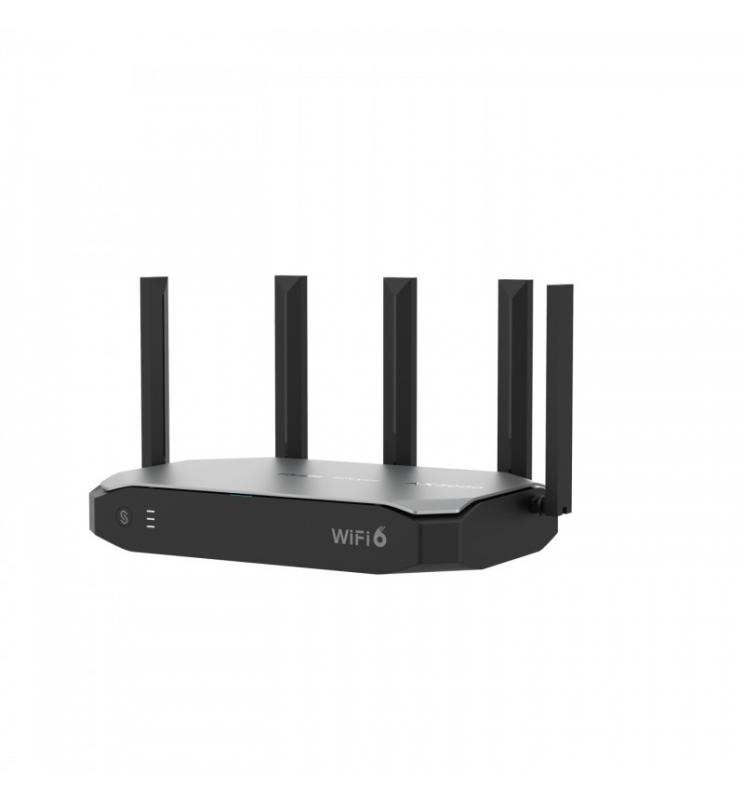 Ruijie Networks - RG-EG105GW-X router inalámbrico Gigabit Ethernet Doble banda (2,4 GHz / 5 GHz) Negro, Gris