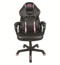 Konix - Drakkar 78441116841 silla para videojuegos Silla para videojuegos de PC Asiento acolchado Negro, Rosa