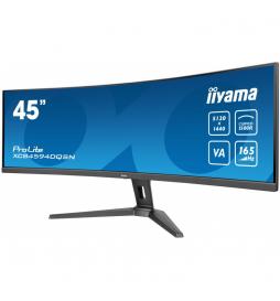 iiyama - G-MASTER 45"LCD Curved Bus. UWQHD pantalla para PC 114,3 cm (45") 5120 x 1440 Pixeles Dual QHD LED Negro