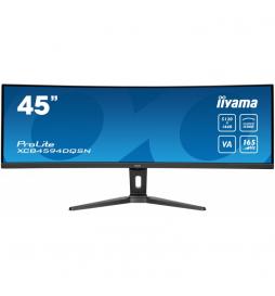 iiyama - G-MASTER 45"LCD Curved Bus. UWQHD pantalla para PC 114,3 cm (45") 5120 x 1440 Pixeles Dual QHD LED Negro