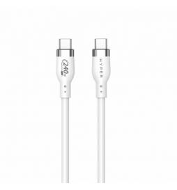 Targus - HJ4002WHGL cable USB 2 m USB 3.2 Gen 1 (3.1 Gen 1) USB C Blanco