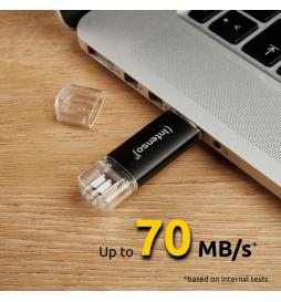 Intenso - 3539490 unidad flash USB 64 GB USB Type-A / USB Type-C 3.2 Gen 1 (3.1 Gen 1) Antracita