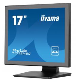 iiyama - ProLite T1732MSC-B1SAG pantalla para PC 43,2 cm (17") 1280 x 1024 Pixeles Full HD LED Pantalla táctil Mesa Negro