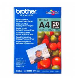 Brother - BP-71GA4 papel fotográfico A4 Azul, Rojo