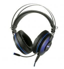 Konix - 61881105272 auricular y casco Auriculares Alámbrico Diadema Juego Negro, Azul