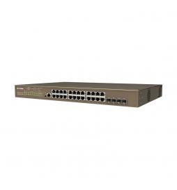 IP-COM Networks - G5328P-24-410W switch Gestionado L3 Gigabit Ethernet (10/100/1000) Energía sobre Ethernet (PoE) 1U Negro