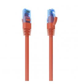 AISENS - Cable De Red Latiguillo RJ45 Cat.6 UTP AWG26 CCA, Rojo, 30 cm