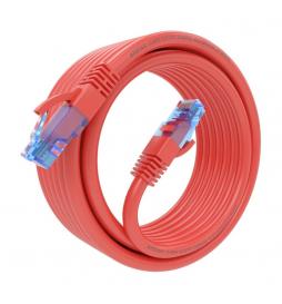 AISENS - Cable De Red Latiguillo RJ45 Cat.6 UTP AWG26 CCA, Rojo, 4.0 m